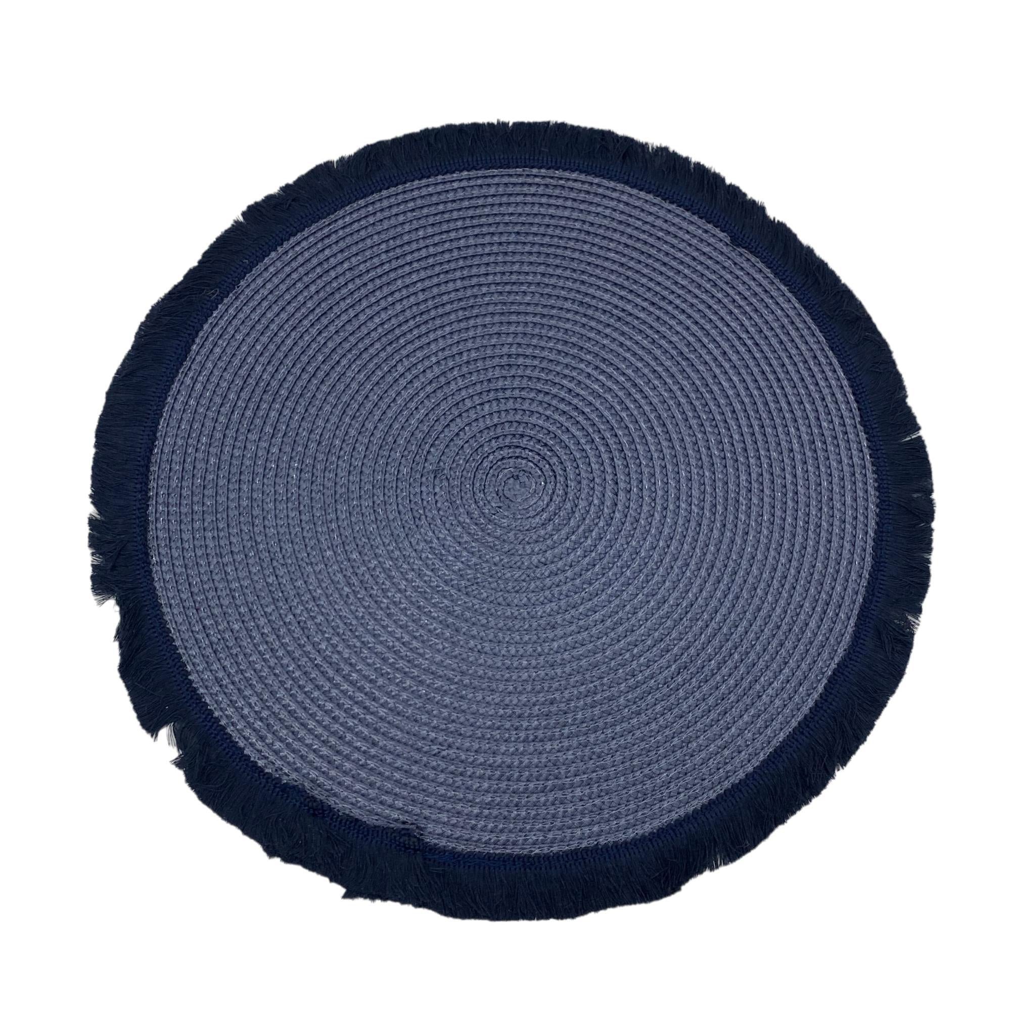 INDIVIDUAL AZUL FLECO