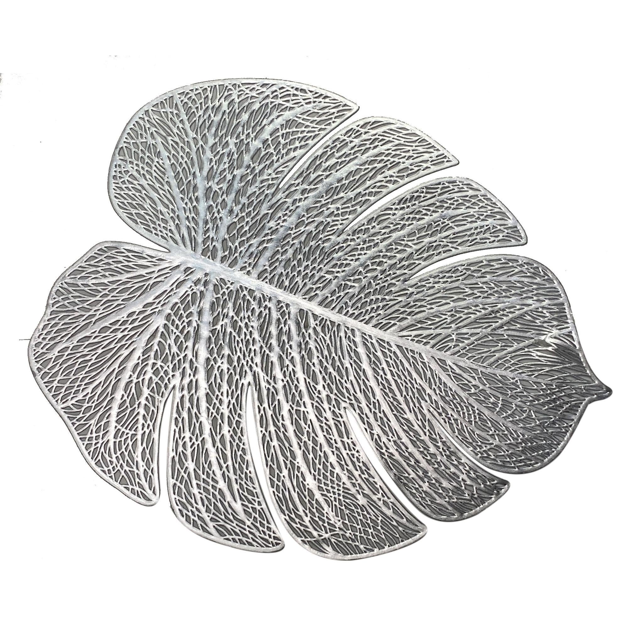 INDIVIDUAL HOJA PLATEADA