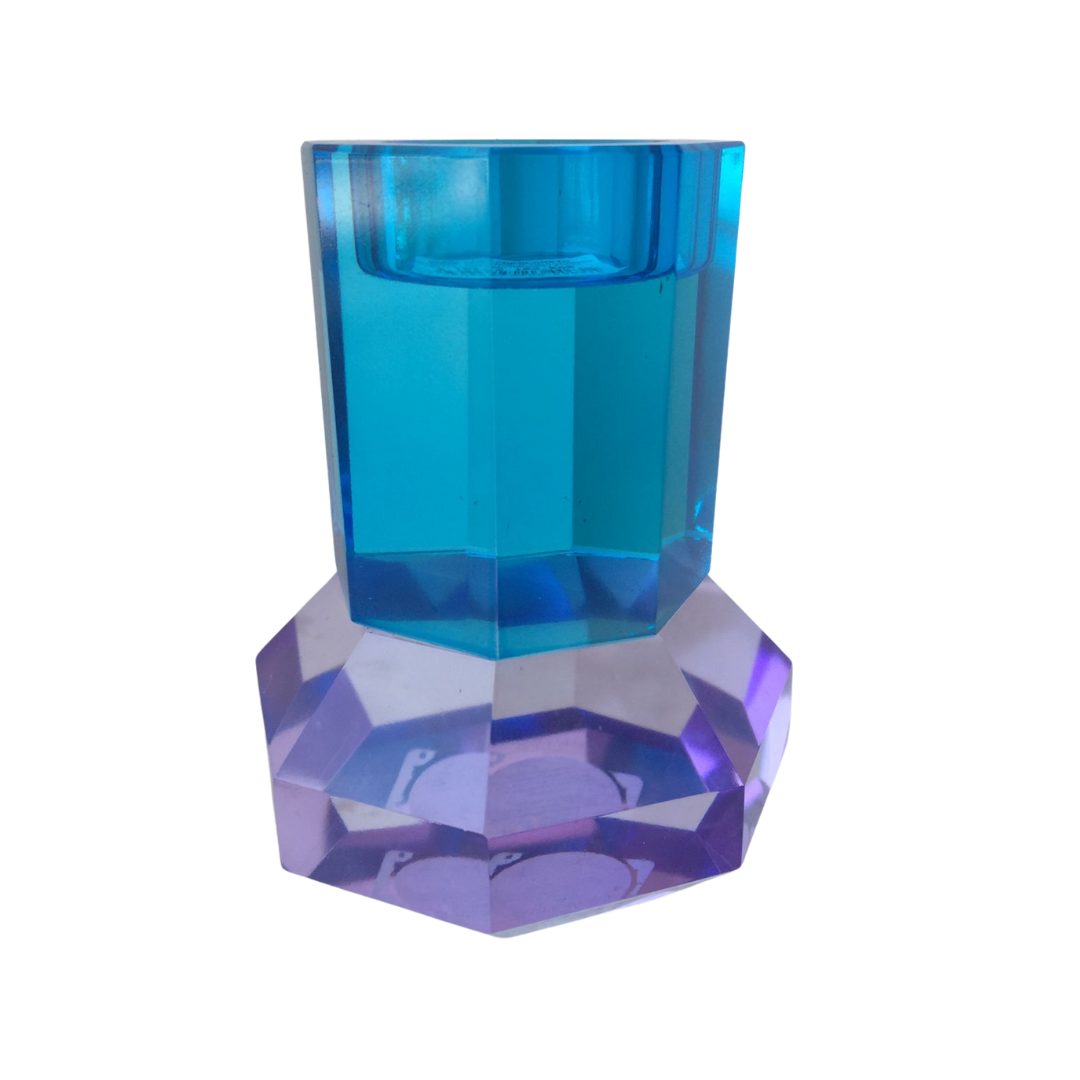 PORTAVELA AZUL MORADO