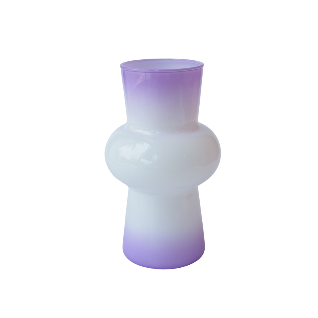 FLORERO MORADO BLANCO