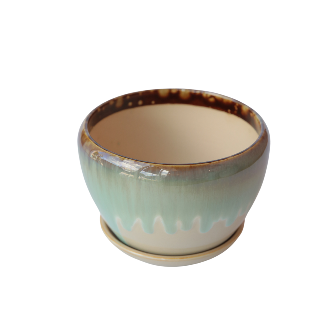 BOWL BEIGE VERDE